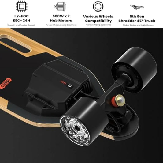 Unleash the Thrill: Meepo Campus V5 Envy | 29MPH Speed in a Compact, Portable Design.