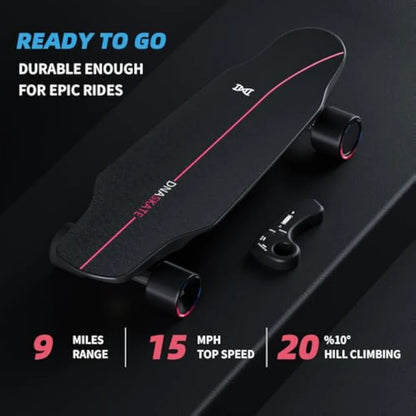 Conquer Your Commute: M8 E-Skateboard with 800W Motor for 22MPH Thrills & 15-Mile Adventures.